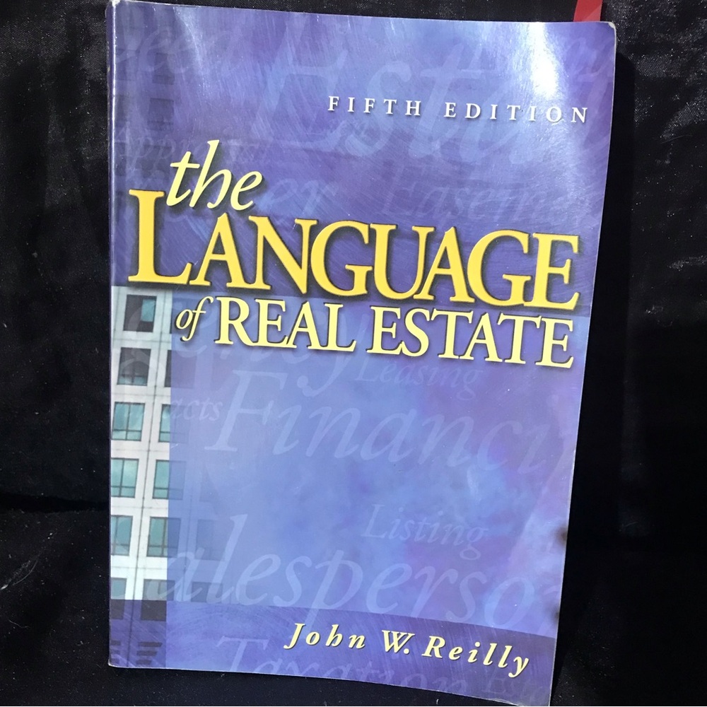 Language of real estate fifth edition